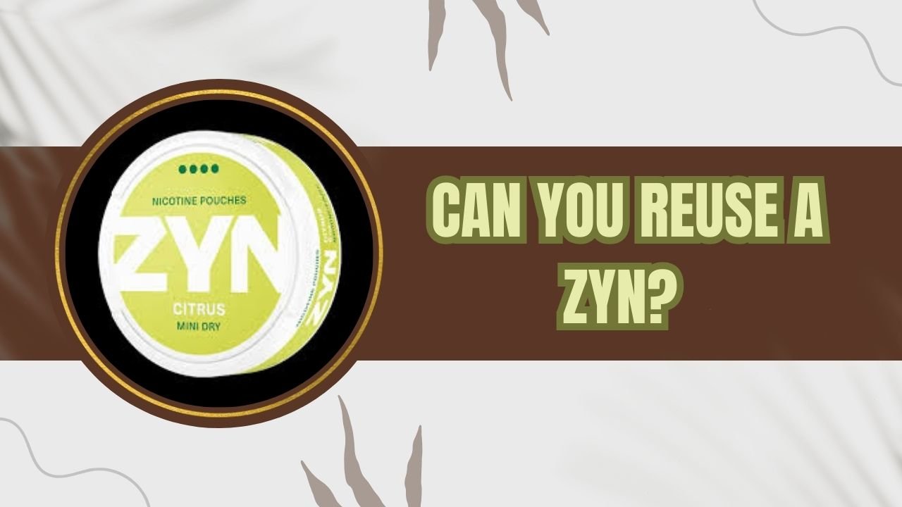 Can You Reuse a Zyn